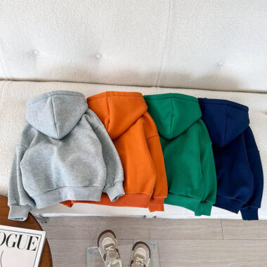 Wholesale Fashion Sports 100% Cotton Kids Hoodies