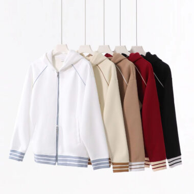 Best-Selling Autumn Retro Cotton Zip Hoodie, Soft & Minimalist Design