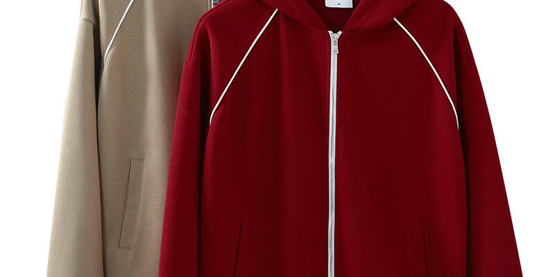 Best-Selling Autumn Retro Cotton Zip Hoodie, Soft & Minimalist Design