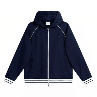 Best-Selling Autumn Retro Cotton Zip Hoodie, Soft & Minimalist Design