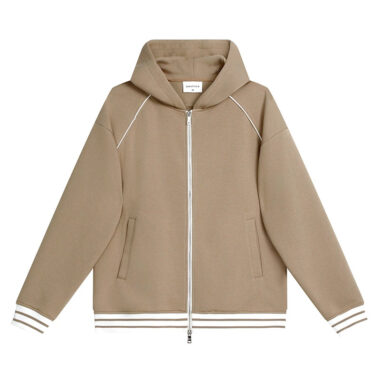 Best-Selling Autumn Retro Cotton Zip Hoodie, Soft & Minimalist Design