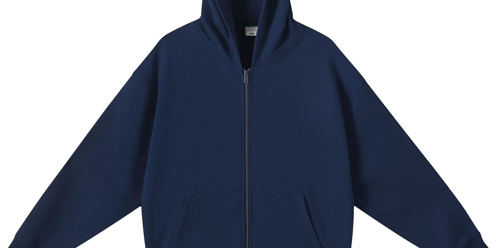 Vintage Double Zipper Zip Hoodie – Retro Autumn Hoodie