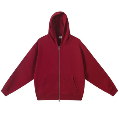 Vintage Double Zipper Zip Hoodie – Retro Autumn Hoodie