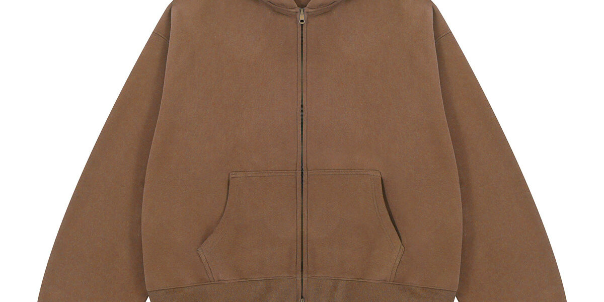 Autumn Winter Fleece Zip Hoodie – Soft and Cozy Design
