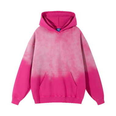 Vintage Gradient Pullover Hoodies for Wholesale