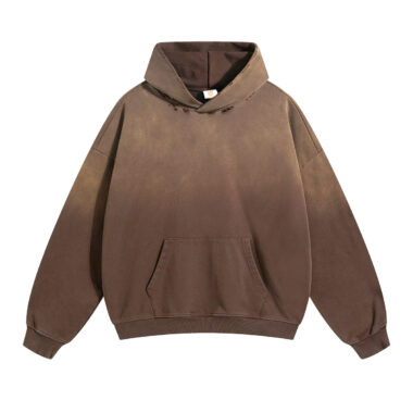 Vintage Gradient Pullover Hoodies for Wholesale