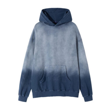 Vintage Gradient Pullover Hoodies for Wholesale