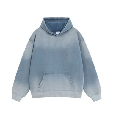 Vintage Gradient Pullover Hoodies for Wholesale