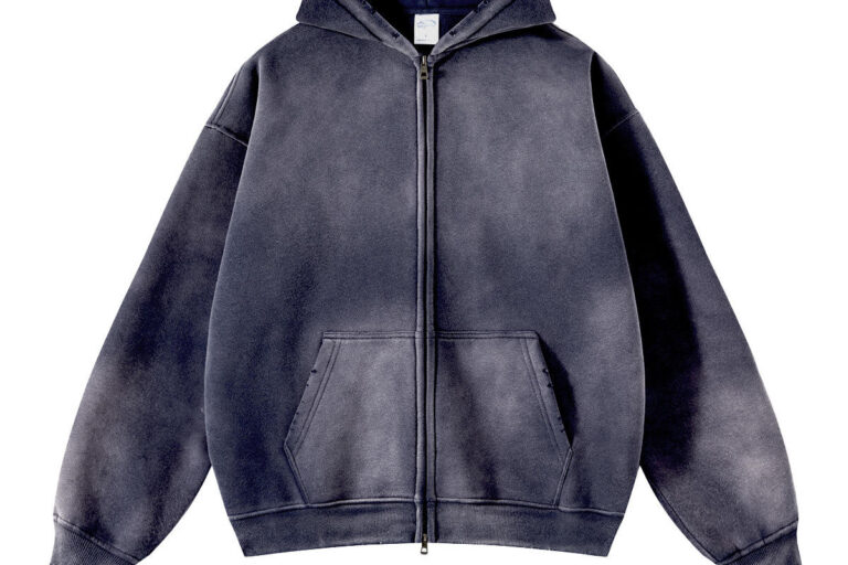 New Vintage Style Zip Hoodie – Fashionable and Comfortable