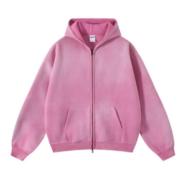New Vintage Style Zip Hoodie – Fashionable and Comfortable
