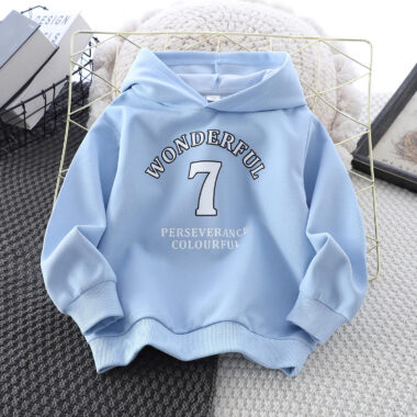 Custom Logo Soft Kids Hoodies for Wholesale