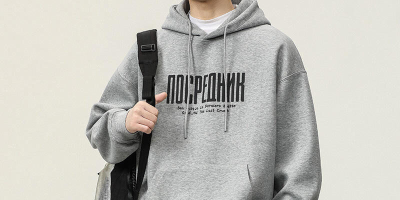 High-Quality Printed Plus Size Pullover Hoodies