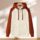Unisex Casual Colorblock Pullover Hoodies