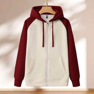 Unisex Casual Colorblock Pullover Hoodies