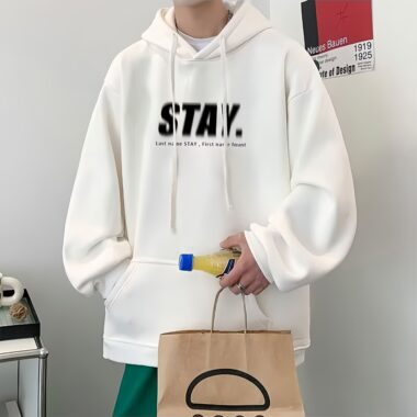 Autumn Winter Fleece Pullover Hoodies for Men and Women