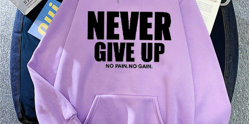 Autumn Winter Letter Print Oversized Hoodies Manufacturer & Factory Supply