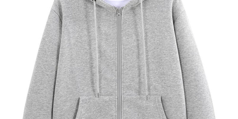 Custom Cotton Streetwear Zip Hoodie, Soft & Stylish Design