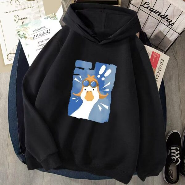 Cute cartoon loose men’s autumn casual pullover hoodie