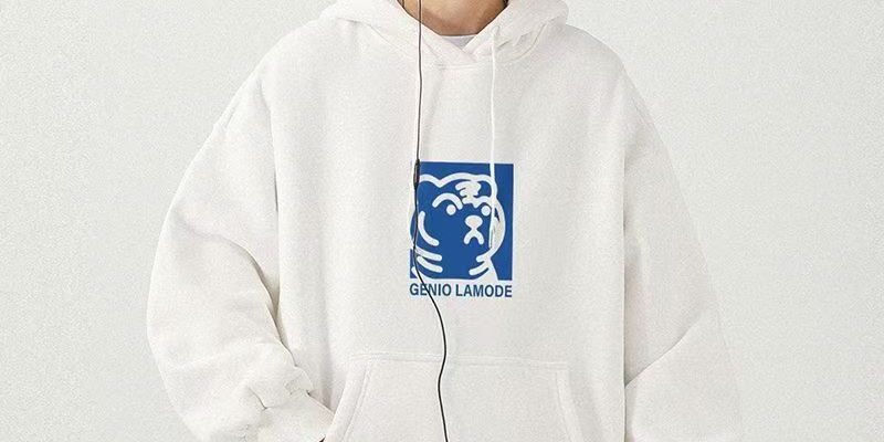 Loose plus size spring autumn oversized hoodie for men