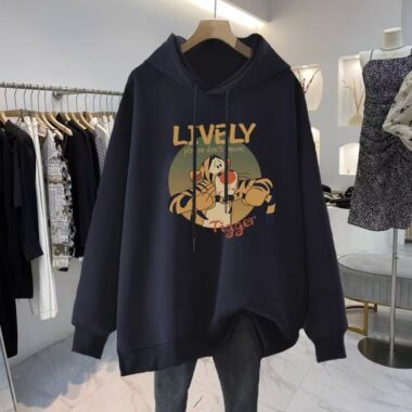 Thick cotton loose autumn winter women’s oversized hoodie