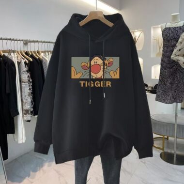 Thick cotton loose autumn winter women’s oversized hoodie