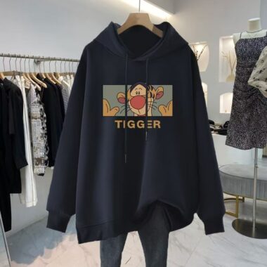 Thick cotton loose autumn winter women’s oversized hoodie