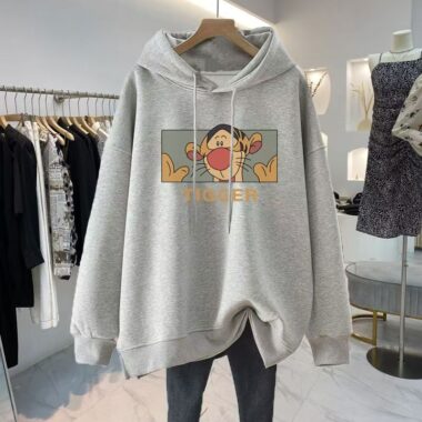 Thick cotton loose autumn winter women’s oversized hoodie