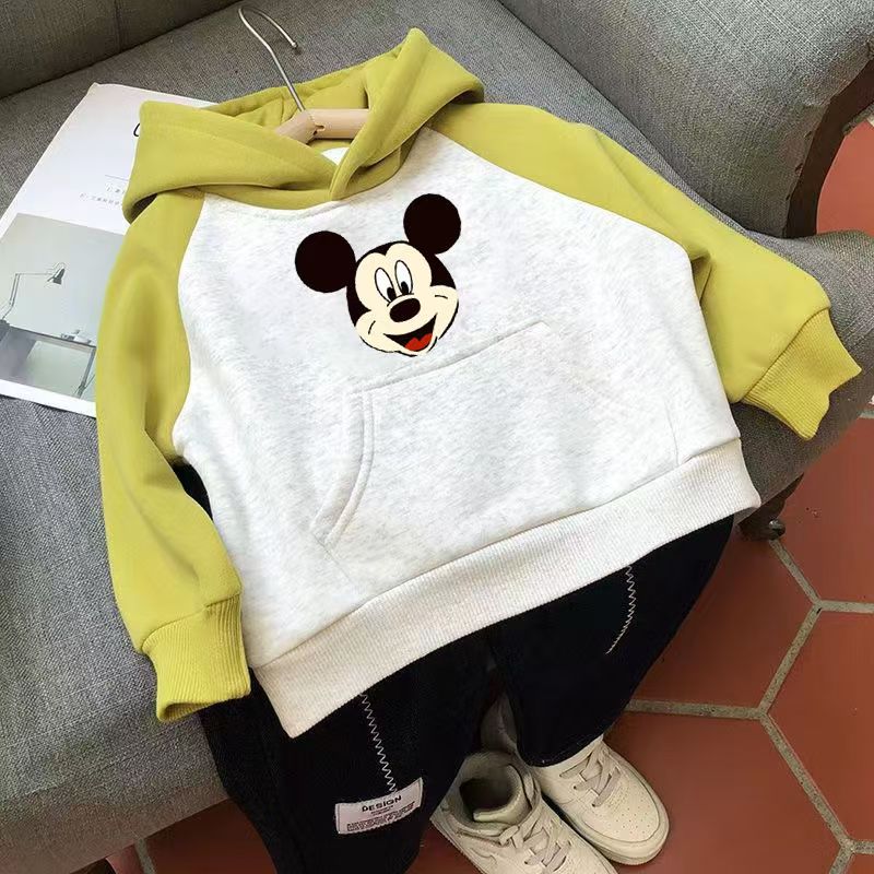 Winter warm stylish fleece hoodie for kids in soft fabric