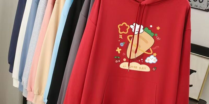 Plus size loose women’s spring autumn pullover hoodie