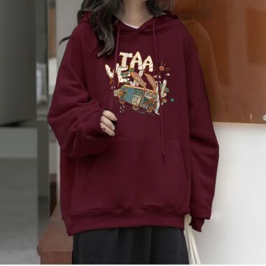 Thick loose fashion autumn winter oversized hoodie for women