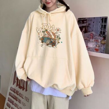Thick loose fashion autumn winter oversized hoodie for women